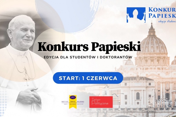 konkurs papieski edycja studencka